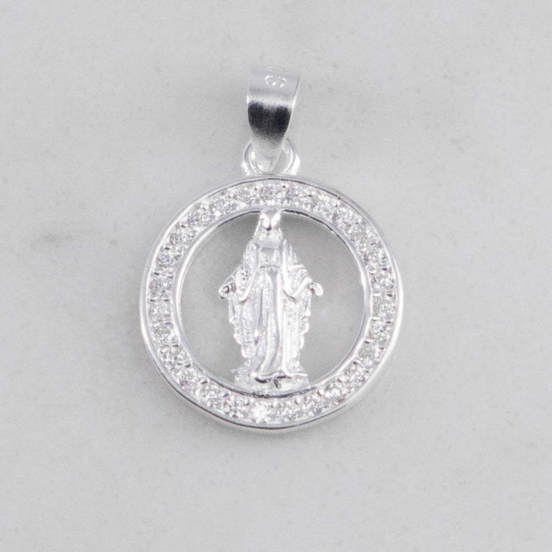 DIJE MILAGROSA CIRCULO CIRCONES