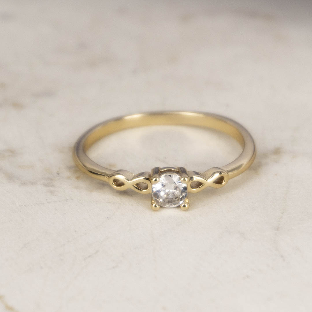 ANILLO SOLITARIO INFINITO