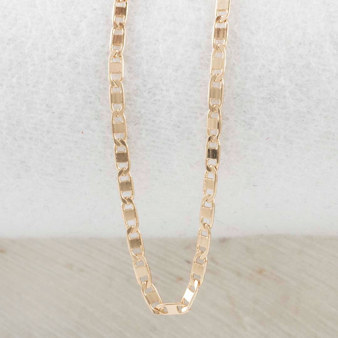 CADENA ESCALERA PLANA 1X1 1.5MM 60CM