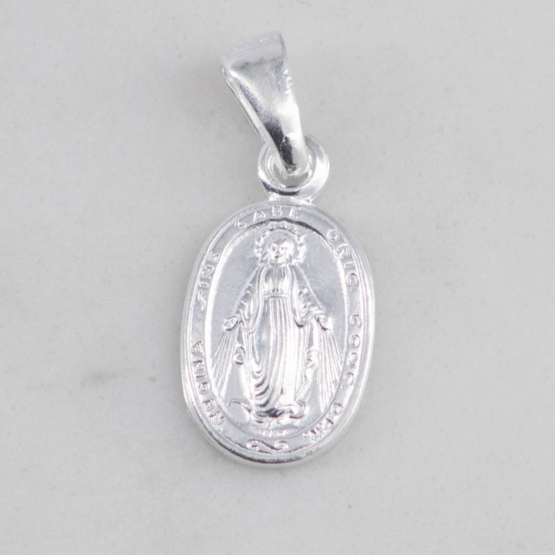 DIJE MEDALLA MILAGROSA GRABADA