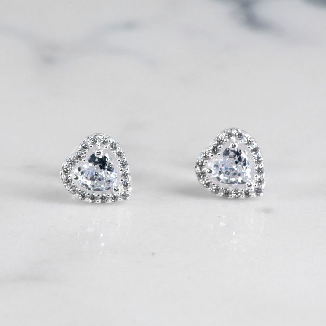 TOPO CORAZON BORDE CIRCONES CRISTAL