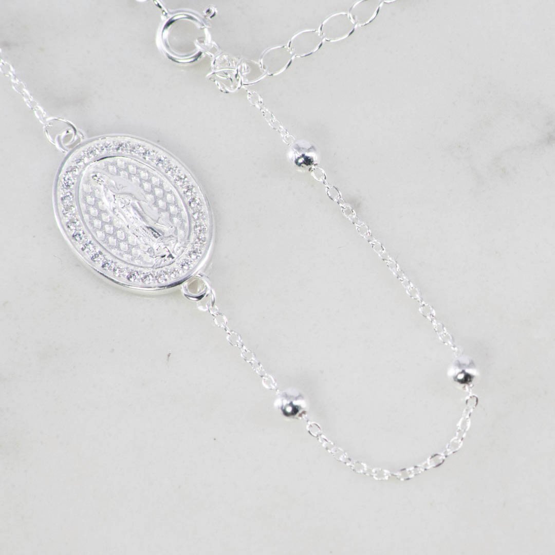 PULSERA MILAGROSA JUEGO BALIN 3MM-18CM